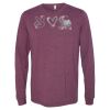 3513 Adult Extra Soft Tri-blend Long Sleeve Thumbnail